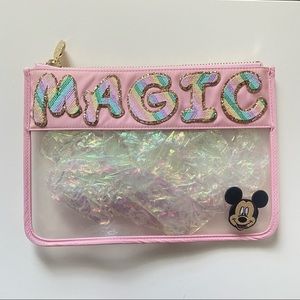 Stoney clover flamingo Disney fable clear flat pouch